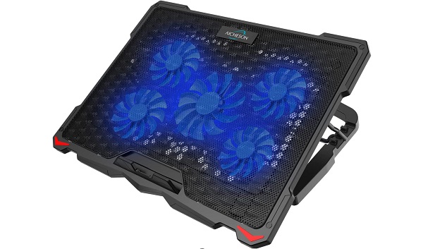 ACHESON Laptop Cooling Pad 5 Fans Up to 17.3 Inch