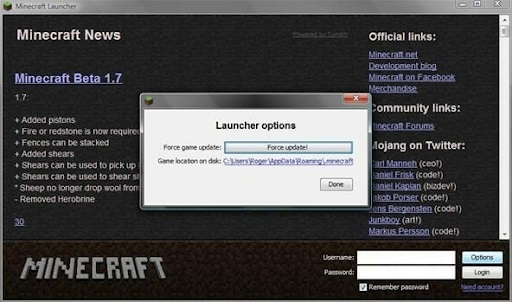 Update Minecraft Launcher