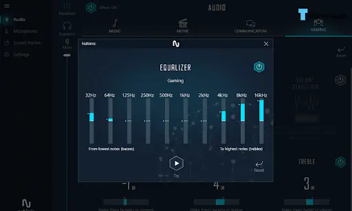 Perfect equalizer settings for gaming