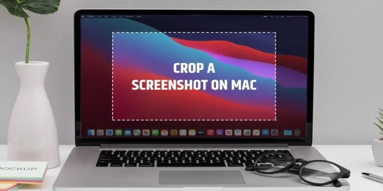 How to crop a screenshot on Mac