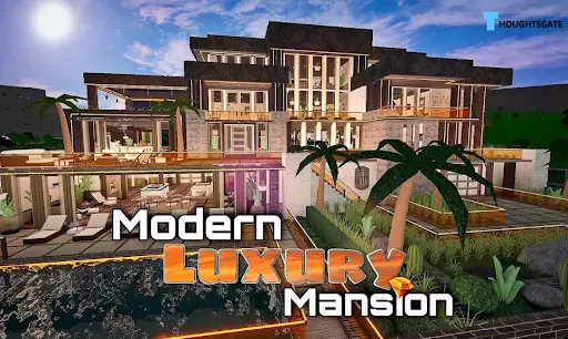Luxurious Bloxburg Modern Mansion